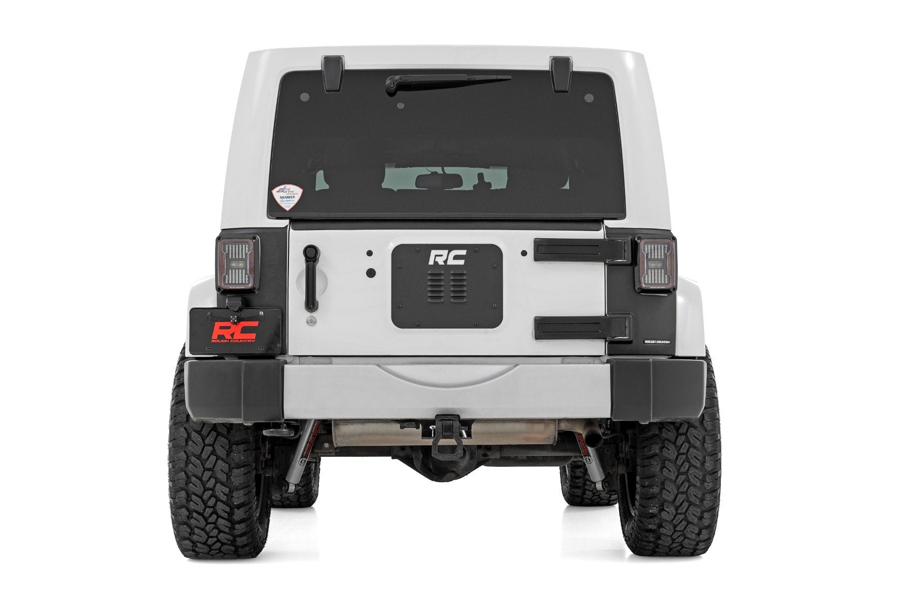 Trail Cladding | Rear Corners | Jeep Wrangler JK/Wrangler Unlimited  (07-18) | TC13022
