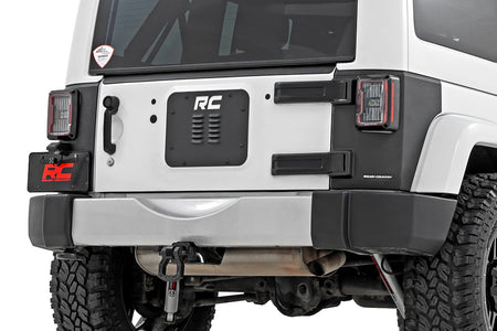 Trail Cladding | Rear Corners | Jeep Wrangler JK/Wrangler Unlimited  (07-18) | TC13022