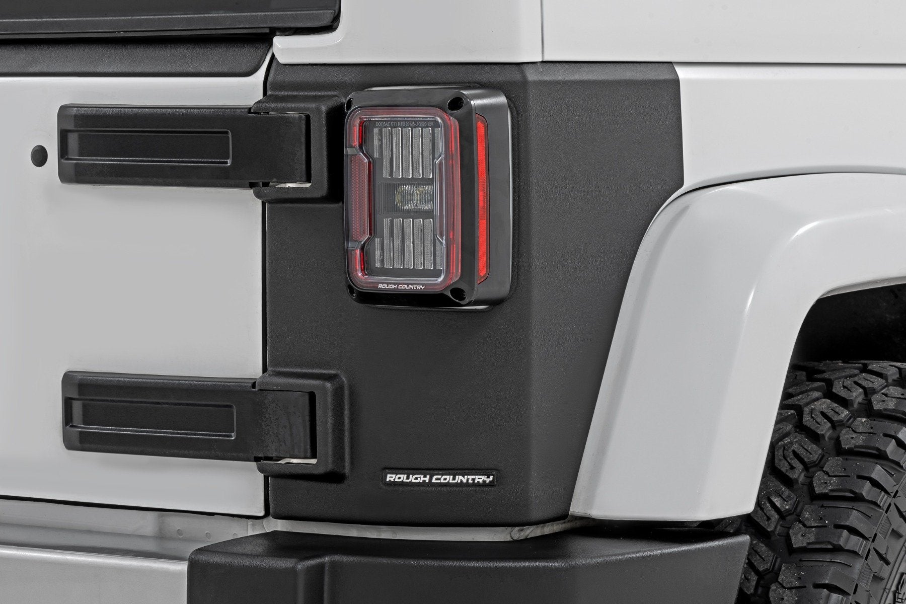 Trail Cladding | Rear Corners | Jeep Wrangler JK/Wrangler Unlimited  (07-18) | TC13022