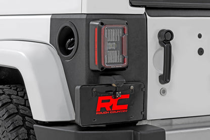 Trail Cladding | Rear Corners | Jeep Wrangler JK/Wrangler Unlimited  (07-18) | TC13022