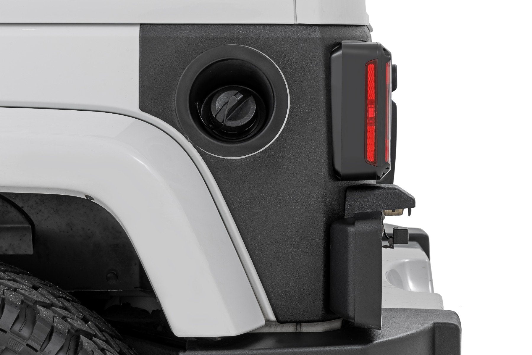 Trail Cladding | Rear Corners | Jeep Wrangler JK/Wrangler Unlimited  (07-18) | TC13022