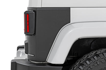 Trail Cladding | Rear Corners | Jeep Wrangler JK/Wrangler Unlimited  (07-18) | TC13022
