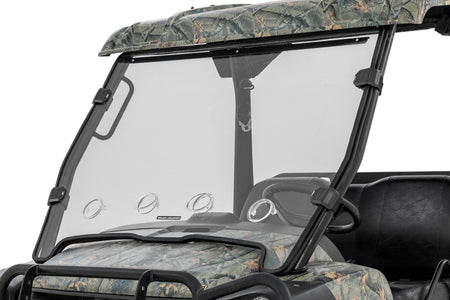 Rough Country | Vented Full Windshield | Scratch Resistant | John Deere Gator XUV 625/Gator XUV 850  | 98222270