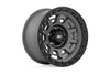 Rough Country 85 Series Wheel | One-Piece | Gunmetal Gray/Black | 15x8 | 5x4.5 | -19mm | 85150813