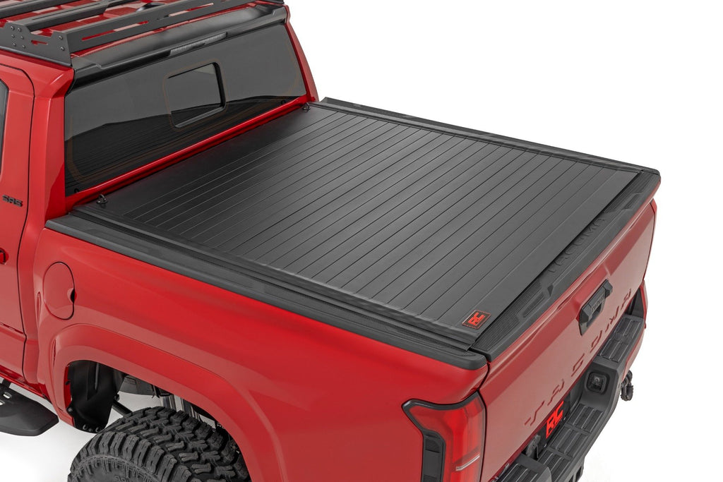 Rough Country | Hard Roll Up Bed Cover | 6' Bed | Toyota Tacoma 2WD/4WD (2024-2026) | 50410600