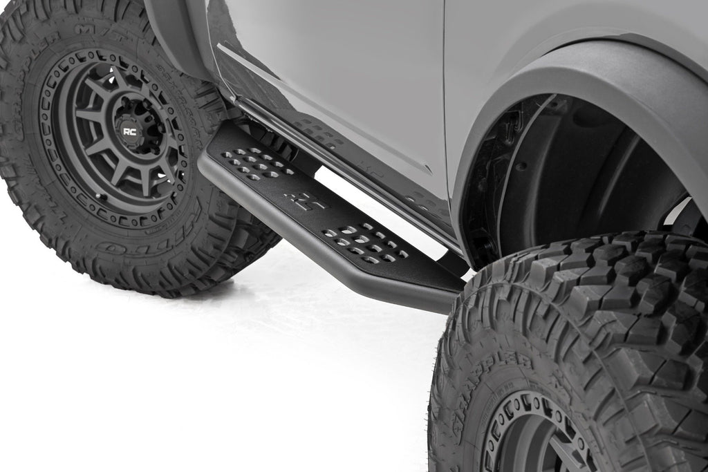 OV2 Running Boards | Side Step Bars | 2-Door | Ford Bronco (2 Door) (21-25) | 14004