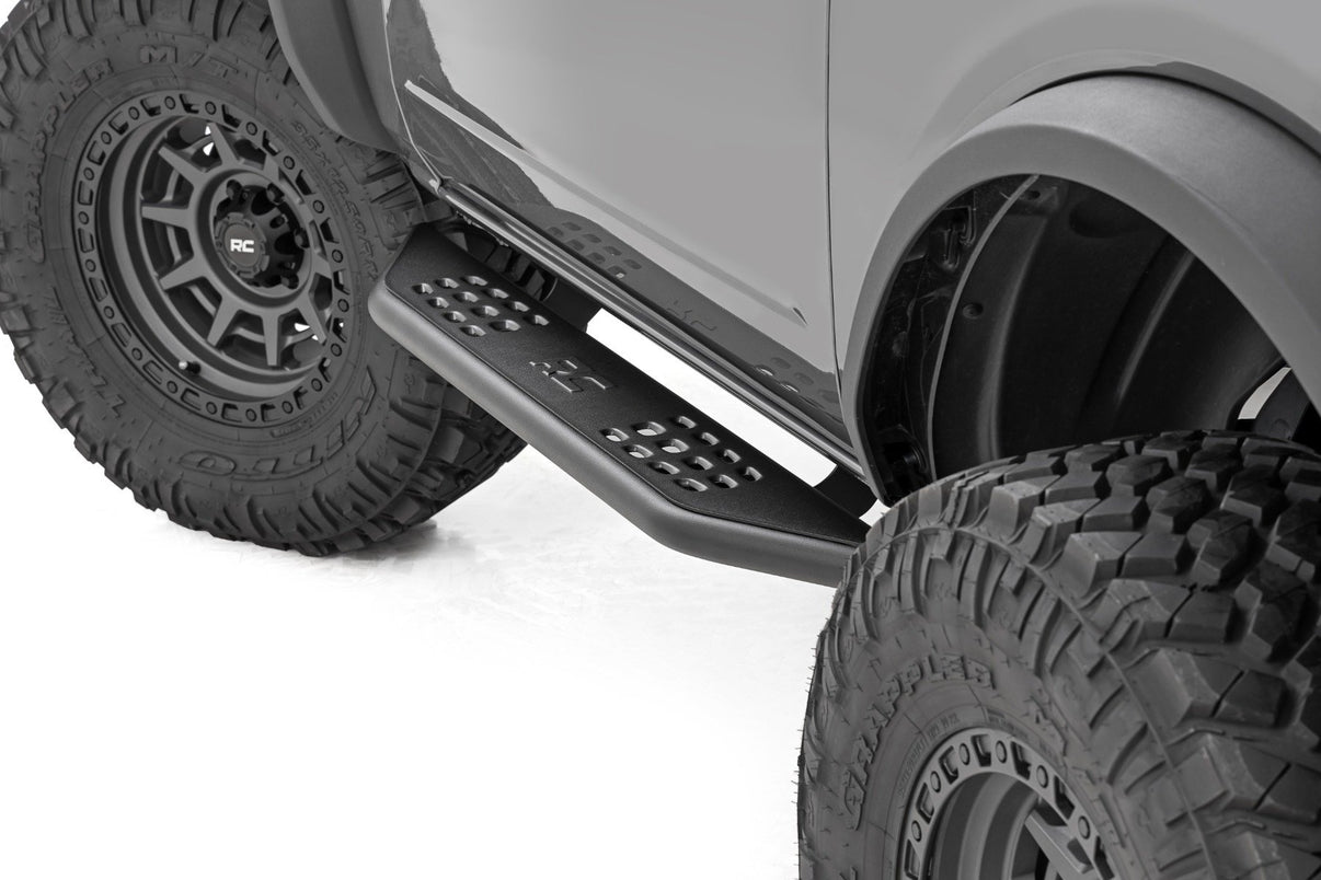 OV2 Running Boards | Side Step Bars | 2-Door | Ford Bronco (2 Door) (21-25) | 14004