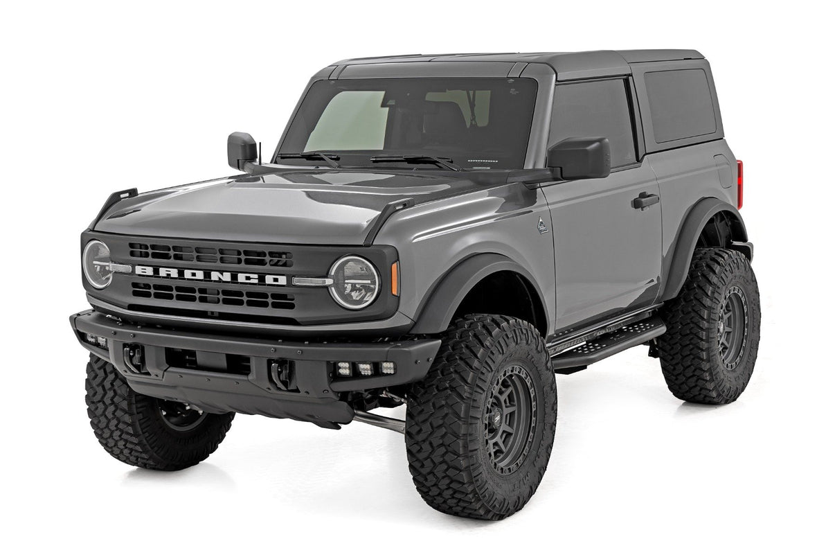 OV2 Running Boards | Side Step Bars | 2-Door | Ford Bronco (2 Door) (21-25) | 14004