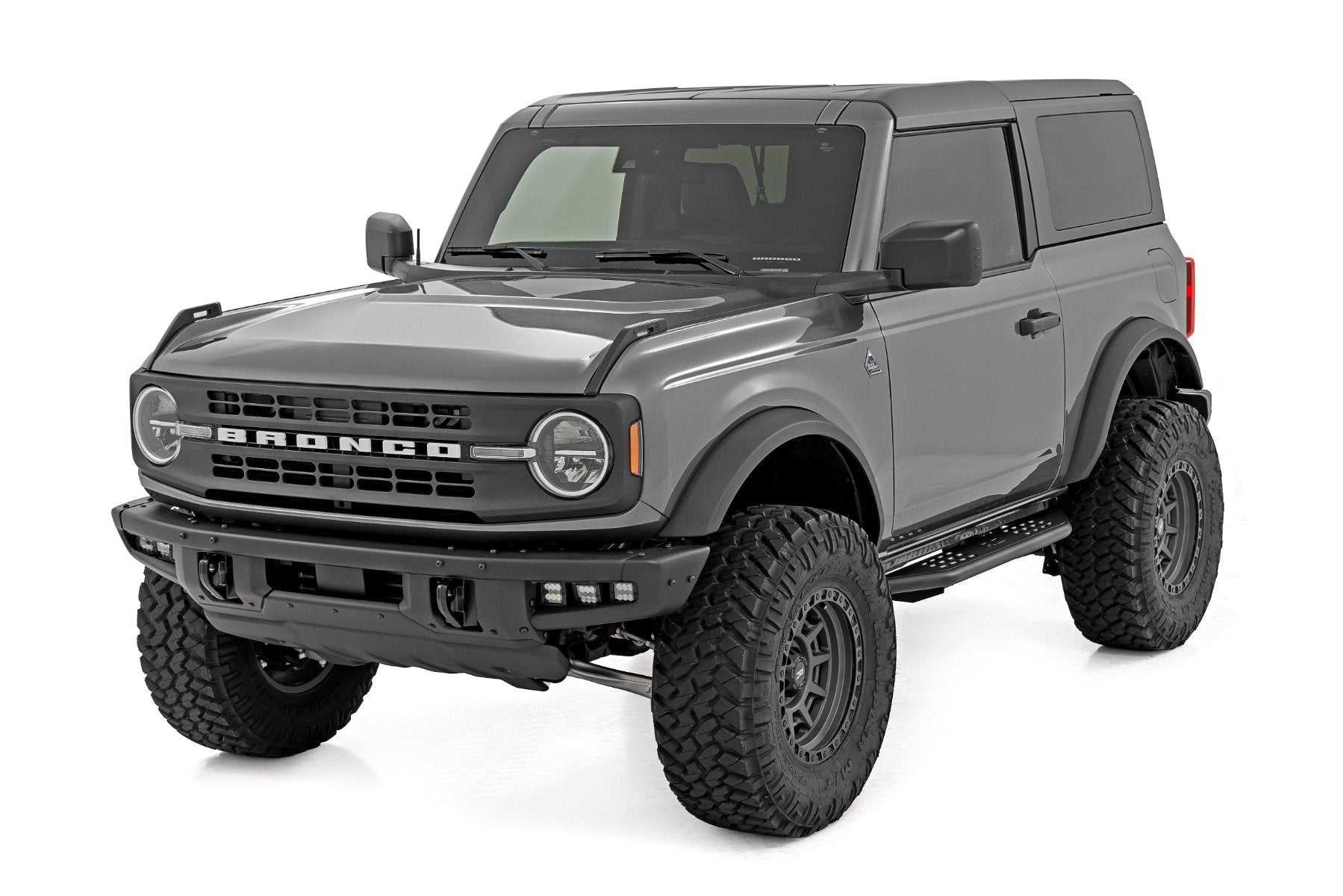 OV2 Running Boards | Side Step Bars | 2-Door | Ford Bronco (2 Door) (21-25) | 14004