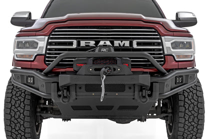 Rough Country | Front Bumper | Tubular |Winch Mount | Ram 2500/3500 2WD/4WD (2019-2026) | 51212W
