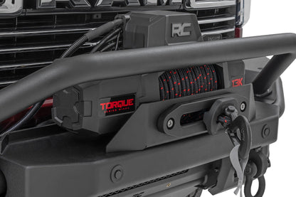 Rough Country | Front Bumper | Tubular |Winch Mount | Ram 2500/3500 2WD/4WD (2019-2026) | 51212W