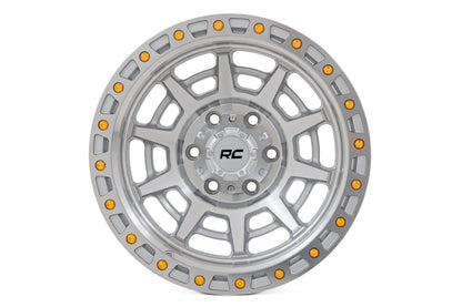 Rough Country | Rough Country 85 Series Wheel | Simulated Beadlock | Full Machine | 17x9 | 8x6.5 | +0 | 85170010C