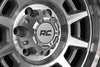 Rough Country | Rough Country 85 Series Wheel | Simulated Beadlock | Full Machine | 17x9 | 5x5 | -12mm | 85170918C