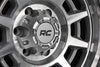 Rough Country | Rough Country 85 Series Wheel | Simulated Beadlock | Full Machine | 17x9 | 5x4.5 | -12mm | 85170913C