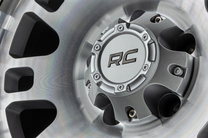 Rough Country | Rough Country 82 Series Wheel | One-Piece | Full Machined | 15x8 | 5x4.5 | -19mm | 82151813C