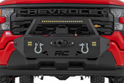 Rough Country | EXO Winch Mount Kit | Chevy Silverado 1500 2WD/4WD (2022-2026) | 10814