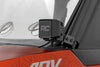 Rough Country | LED Light Kit | Front Mount | 2" Black Pair | Amber DRL | Polaris XPEDITION XP 5  | 93303