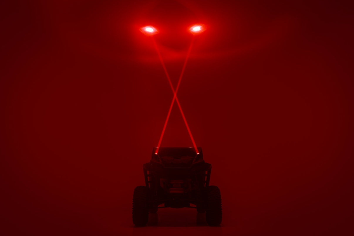 Laser Whip Light Kit | RGBW | 2400 Lumens | Pair | 78880