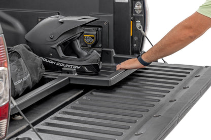 Rough Country | Slide-Out Truck Bed Cargo Trays | Fits 5' Beds | Easy Tailgate Access | 10210