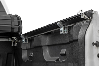 Rough Country | Hard Roll Up Bed Cover | 6'7" Bed | Chevy/GMC Sierra/Silverado 1500 (07-13) | 50123560