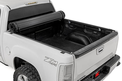 Rough Country | Hard Roll Up Bed Cover | 5'9" Bed | Chevy/GMC Sierra/Silverado 1500 (07-13) | 50123551