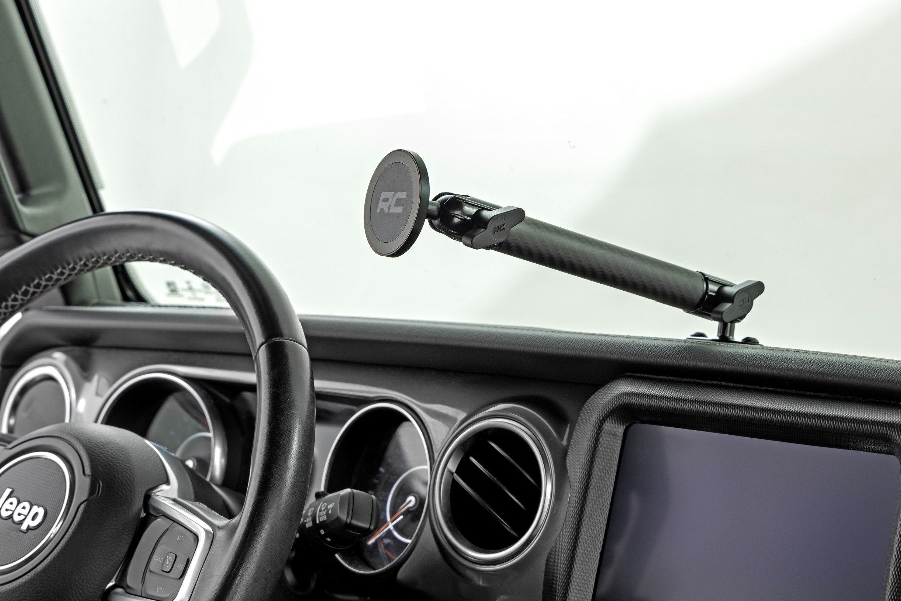 Dash Mount | 8" Mount Kit | Jeep Gladiator JT/Wrangler JL 4WD (2018-2025) | 10662