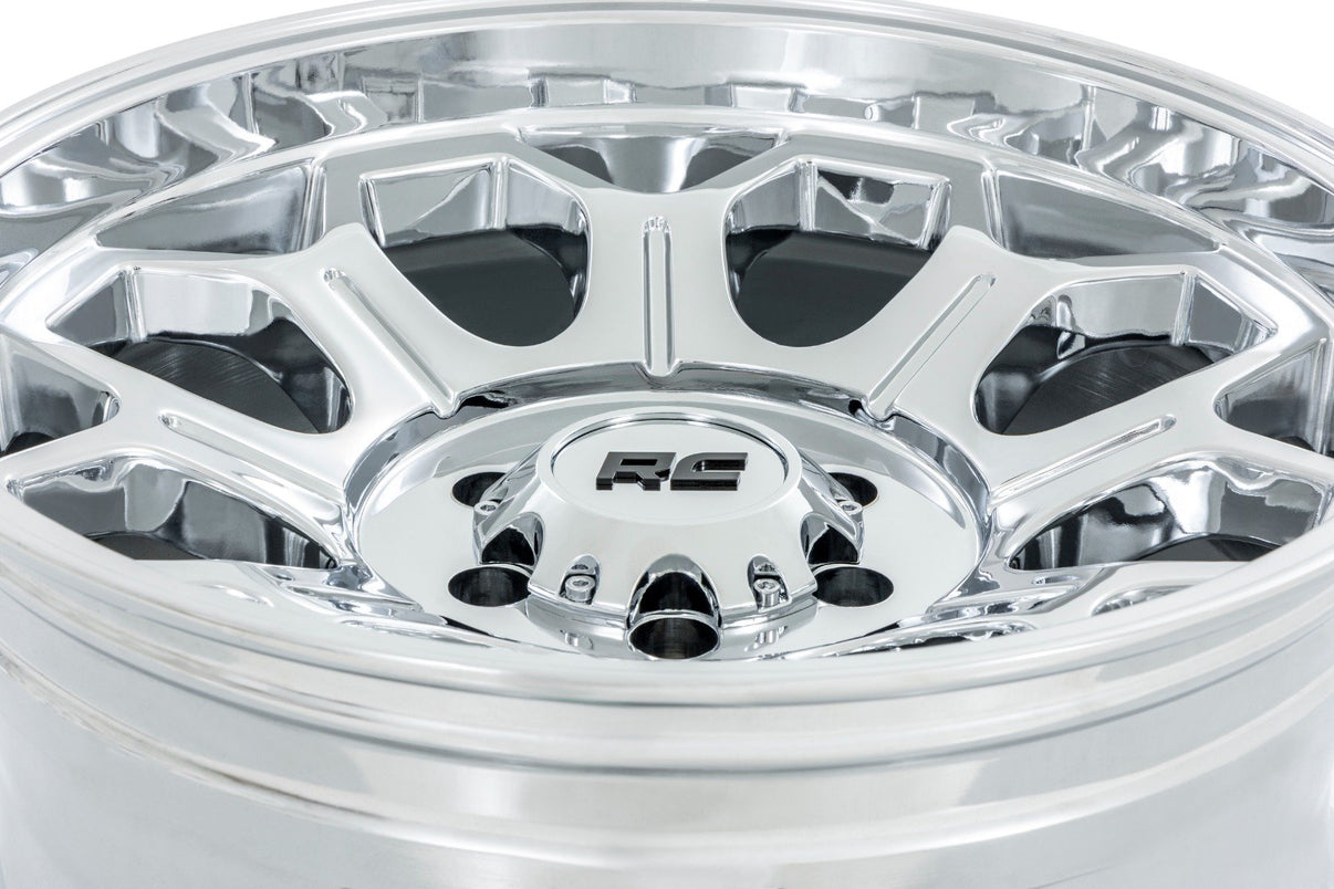 Rough Country 77 Series Wheel | One-Piece | Chrome | 20x9 | 6x135 | +18mm | 77201817C