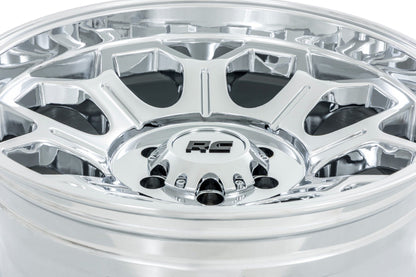 Rough Country 77 Series Wheel | One-Piece | Chrome | 20x9 | 6x135 | -12mm | 77201217C