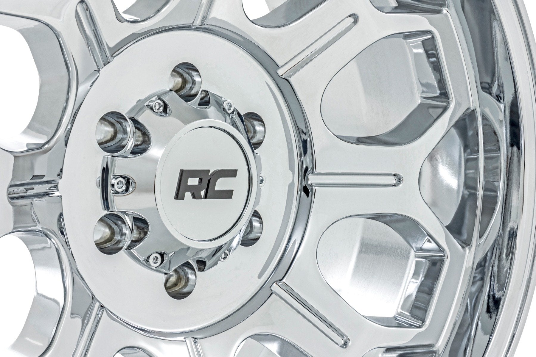 Rough Country 77 Series Wheel | One-Piece | Chrome | 20x10 | 6x135 | -25mm | 77202517C