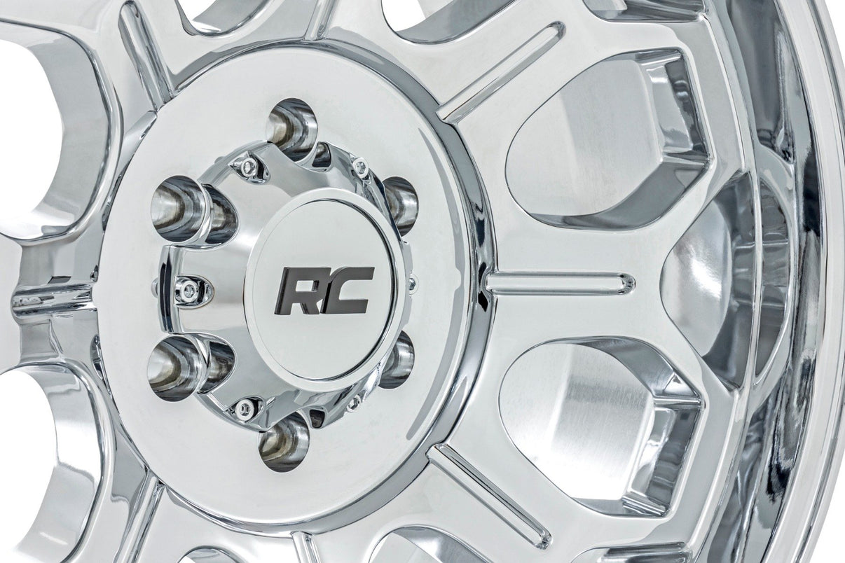 Rough Country 77 Series Wheel | One-Piece | Chrome | 20x9 | 6x5.5 | 0mm | 77200912C