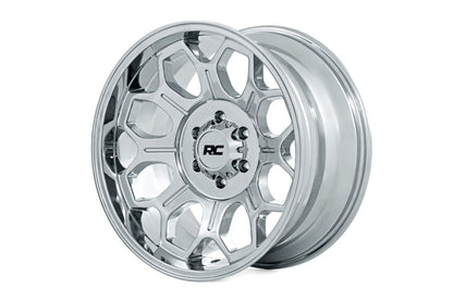 Rough Country 77 Series Wheel | One-Piece | Chrome | 20x9 | 6x5.5 | -12mm | 77201212C