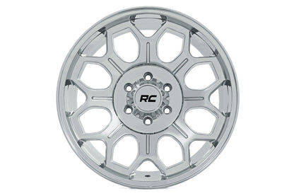 Rough Country 77 Series Wheel | One-Piece | Chrome | 20x9 | 6x135 | +18mm | 77201817C
