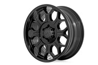 Rough Country 77 Series Wheel | One-Piece | Semi Gloss Black | 20x9 | 6x5.5 | -12mm | 77201212