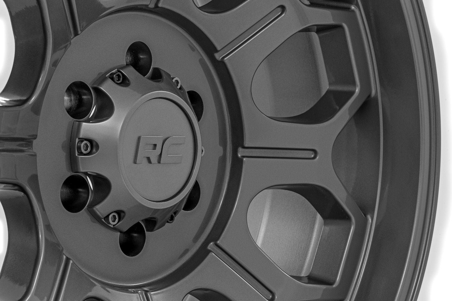 Rough Country 77 Series Wheel | One-Piece | Gunmetal Gray | 20x9 | 6x5.5 | 0mm | 77200912G