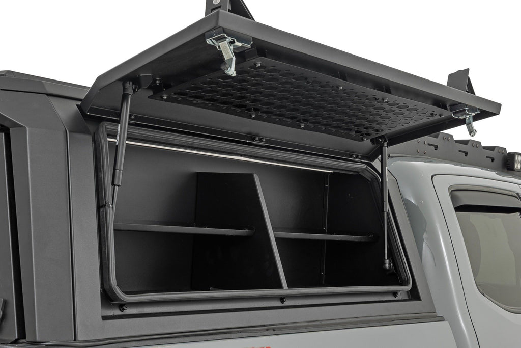 Rough Country | Bed Cap Side Shelf Storage Bin | Passengers Side | Toyota Tacoma (16-23) | 734065