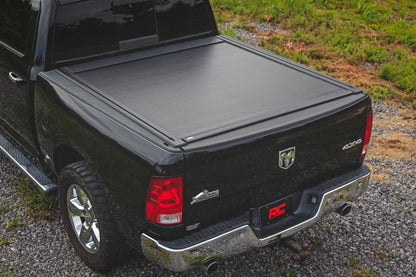Rough Country | Powered Retractable Bed Cover | 5'7" Bed | Ram 1500 2WD/4WD (2009-2018 & Classic) | 51309550