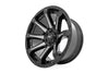 Rough Country 81 Series Wheel | One-Piece | Semi Gloss Black w/machined spokes | 20x10 | 6x5.5 | -19 | 81201812M