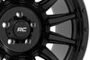Rough Country 90 Series Wheel | One-Piece | Gloss Black | 20x9 | 6x5.5 | -12mm | 90201212B