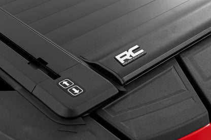 Rough Country | Powered Retractable Bed Cover | 6'9" Bed | Chevy/GMC 2500HD/3500HD (20-26) | 51210690