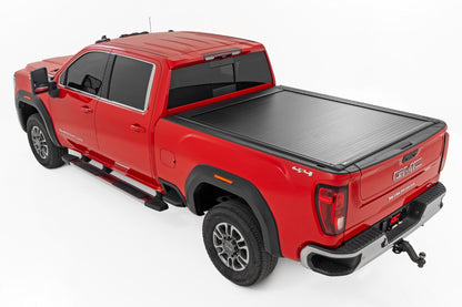 Rough Country | Powered Retractable Bed Cover | 6'9" Bed | Chevy/GMC 2500HD/3500HD (20-26) | 51210690