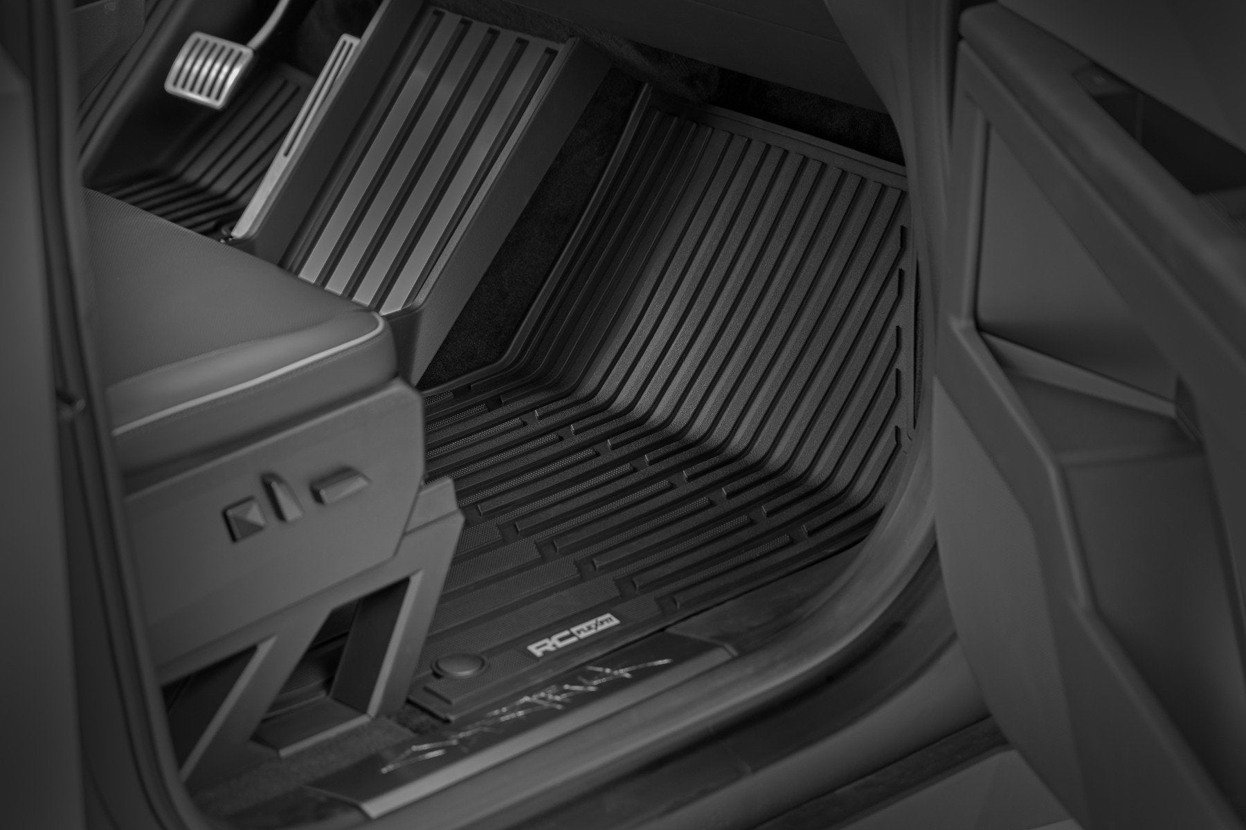 Flex-Fit Floor Mats | FR & RR | Tesla /Cybertruck 4WD (2024-2025) | FF-71502
