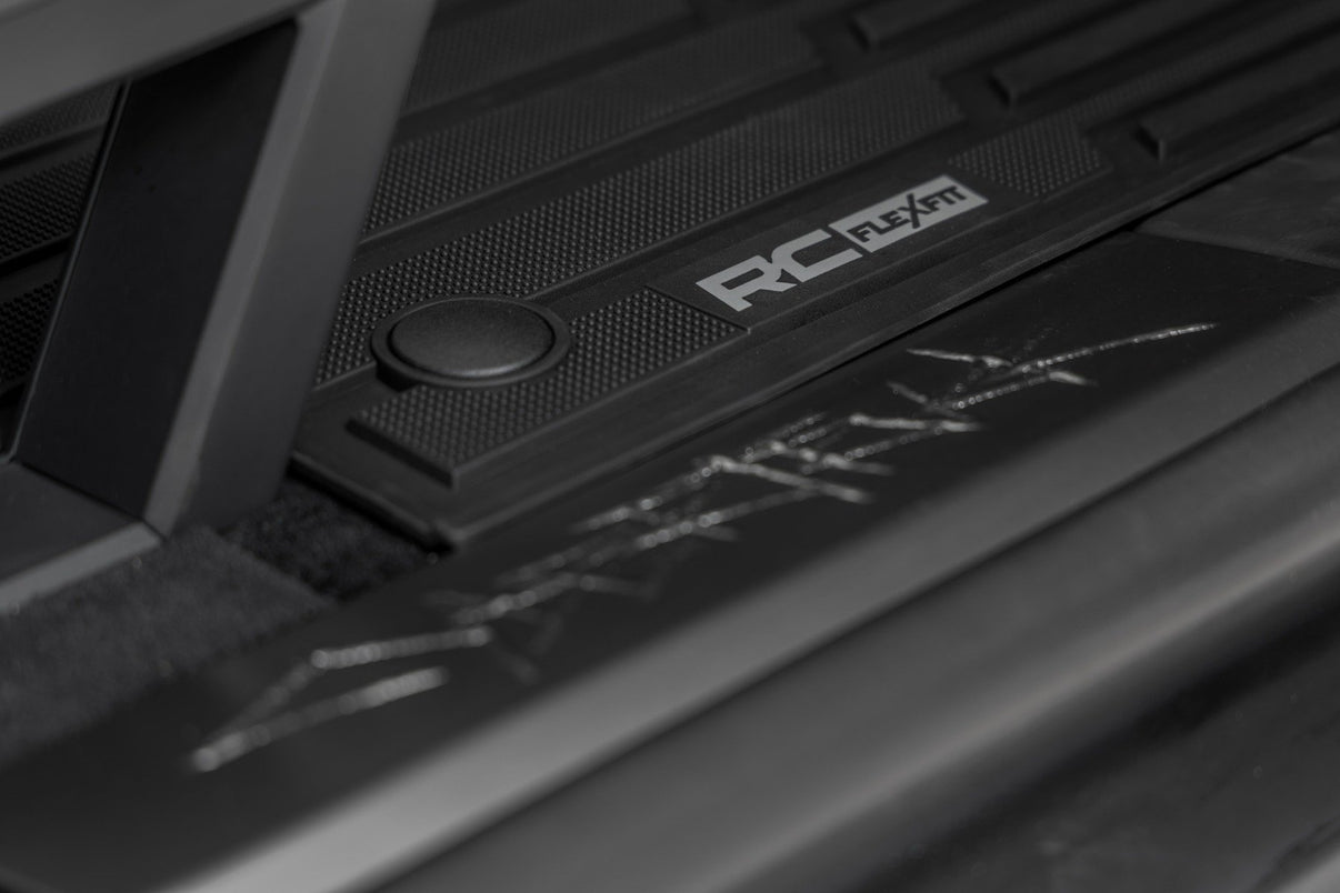 Flex-Fit Floor Mats | FR & RR | Tesla /Cybertruck 4WD (2024-2025) | FF-71502