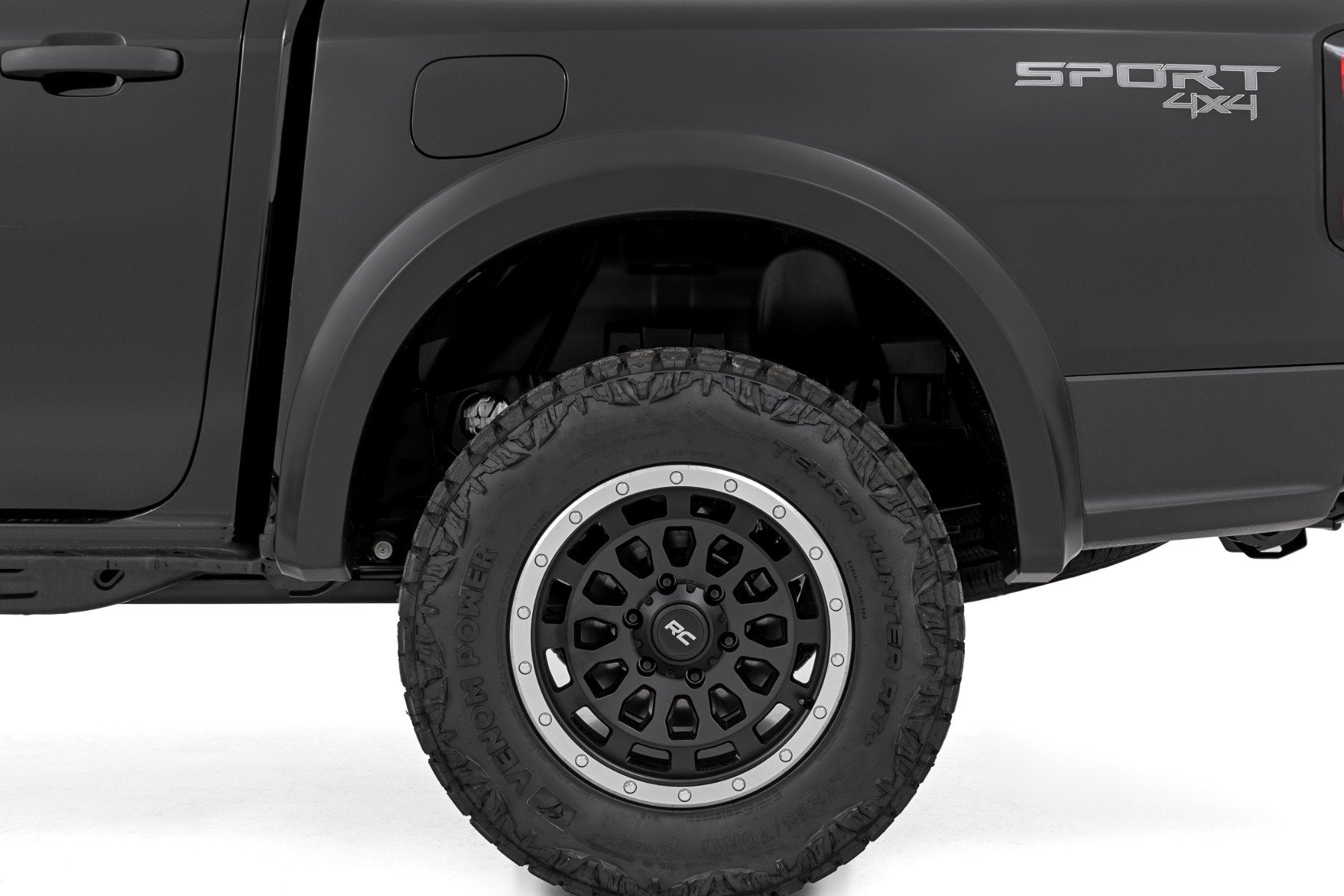 Fender Flares | Sport | M7 Carbonized Gray | Ford Ranger 2WD/4WD (2024) | S-F12401-M7
