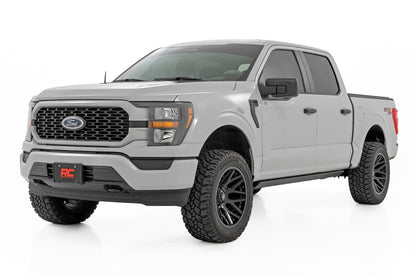 Rough Country | Power Running Boards | HT-Series | Crew Cab | Ford F-150/Lightning/F-250/F-350/Raptor (15-26) | ESR71520