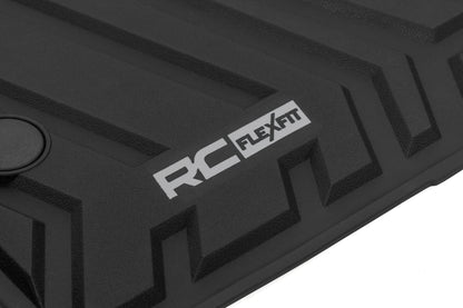 Rough Country | Floor Mats | Front & Rear | Ford Bronco 4WD (2021-2026) | FF-51602