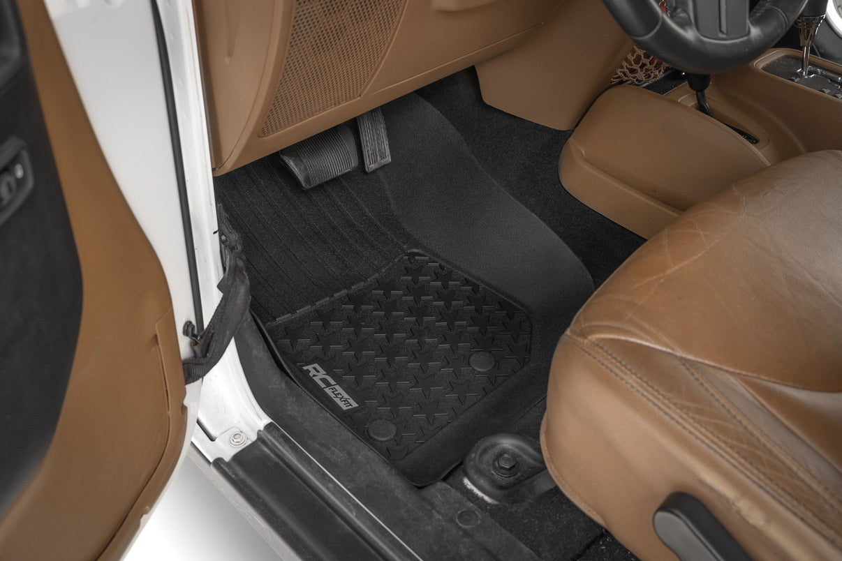 Floor Mats | FR | 4 Door | Jeep Wrangler Unlimited 4WD (2014-2018) | FF-6141