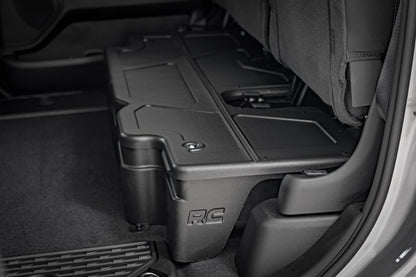 Rough Country | Under Seat Storage with Locking Lid | Crew Cab | Ram 1500 2WD/4WD (2019-2026) | RC0995