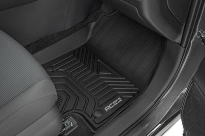 Rough Country | Flex-Fit Floor Mats | Front & Rear | Toyota RAV4 2WD/4WD (2019-2025) | FF-71602