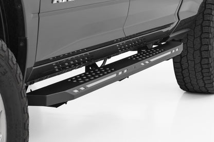 Rough Country | AC2 Running Boards | Amber/White | Crew Cab | Ram 1500 (19-26)/1500 TRX (21-24) | 57006