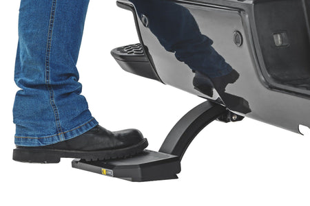 Rough Country | Retractable Bed Step | Manual Pull | Chevy/GMC 2500HD/3500HD (15-19) | PW059391